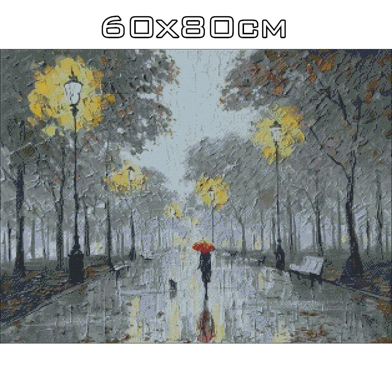 

Full Square / Round Drill 5D DIY Diamond Painting Romantie Abstract landscape Rhinestone Embroidery Cross Stitch Arts Home Decor