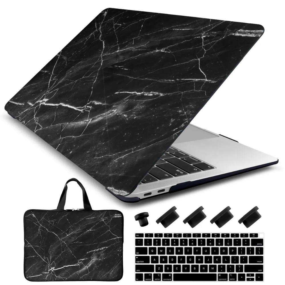 Чехол для ноутбука крышка клавиатуры 4в1 MacBook Air 11 13/Pro retina 13 15 дюймов Сенсорная