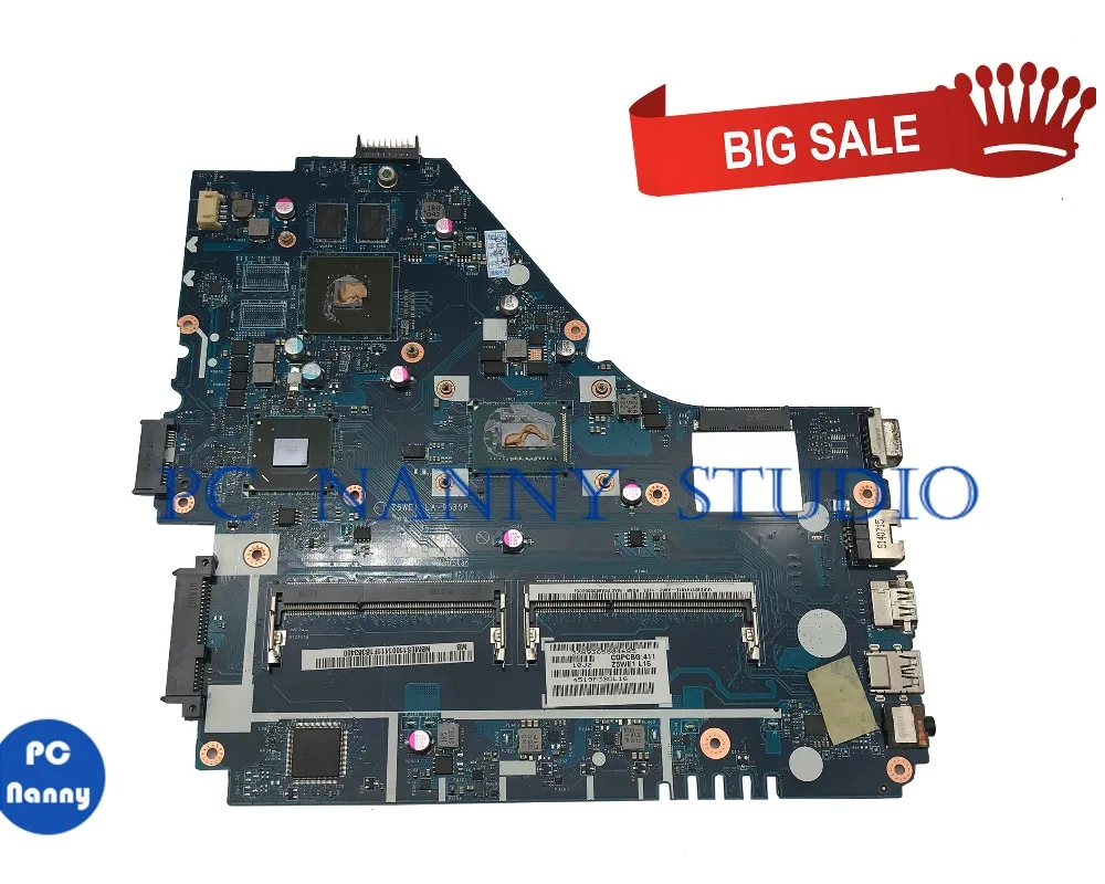 

PCNANNY NBMES11001 для acer aspire E1-570 E1-570G материнская плата для ноутбука i3-3217U GT740M