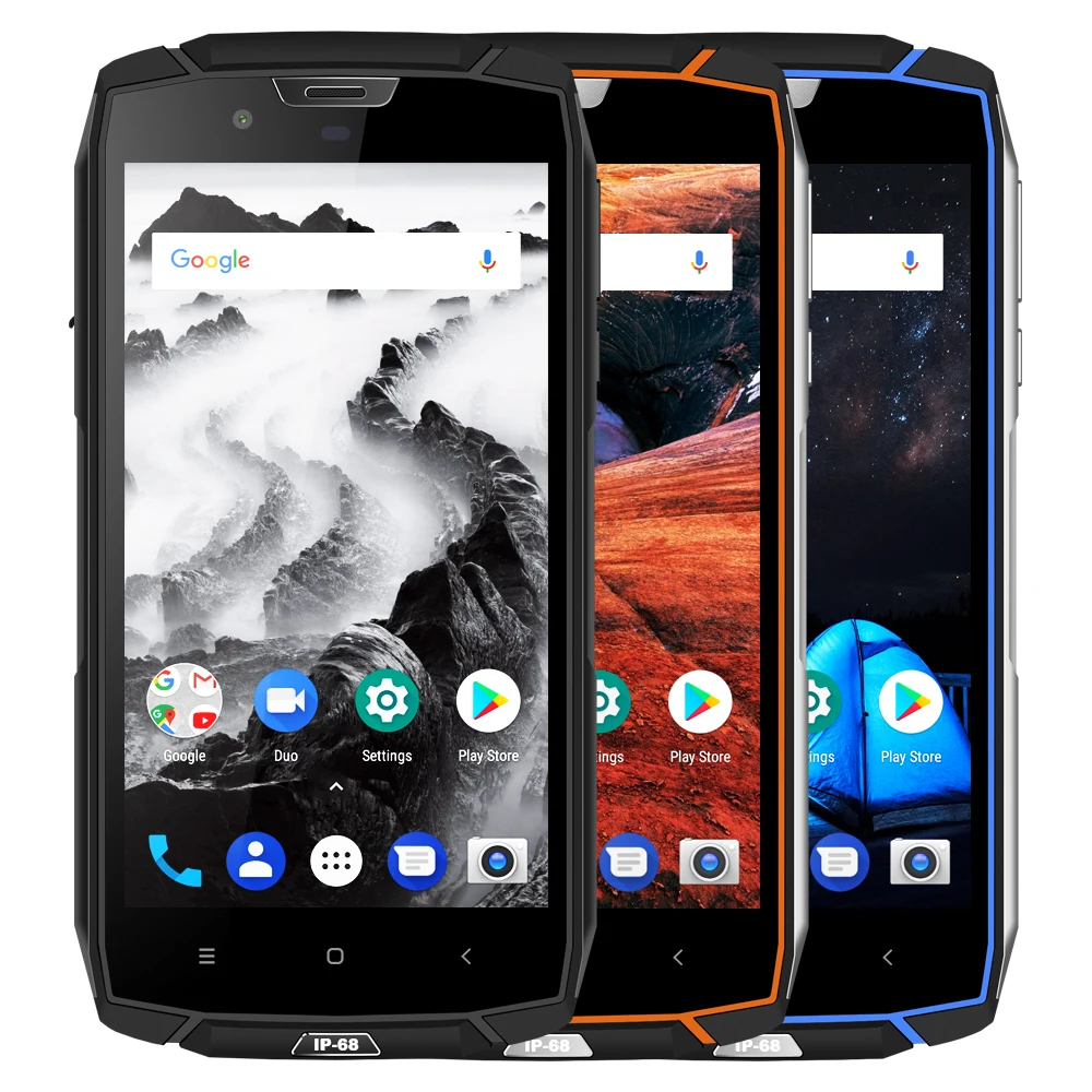 Vkworld VK7000 IP68 Водонепроницаемый смартфон 5 2 &quotMTK6750T Octa Core Android 8 0 Беспроводной