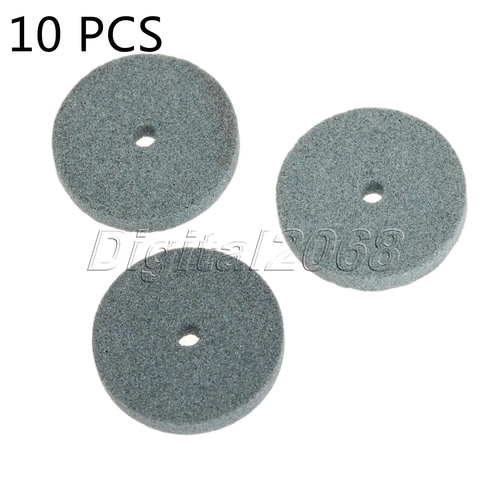 10 шт. миниатюрный зеленый шлифовальный круг для полировки камней абразивные