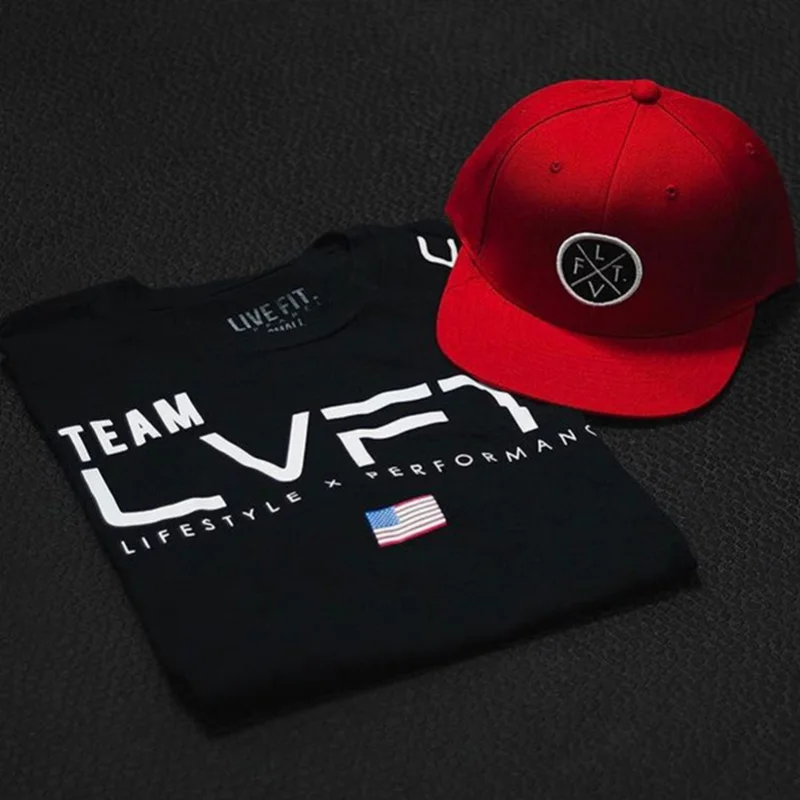 Для мужчин бренда тренажерные залы футболка Фитнес Бодибилдинг Crossfit Slim Fit