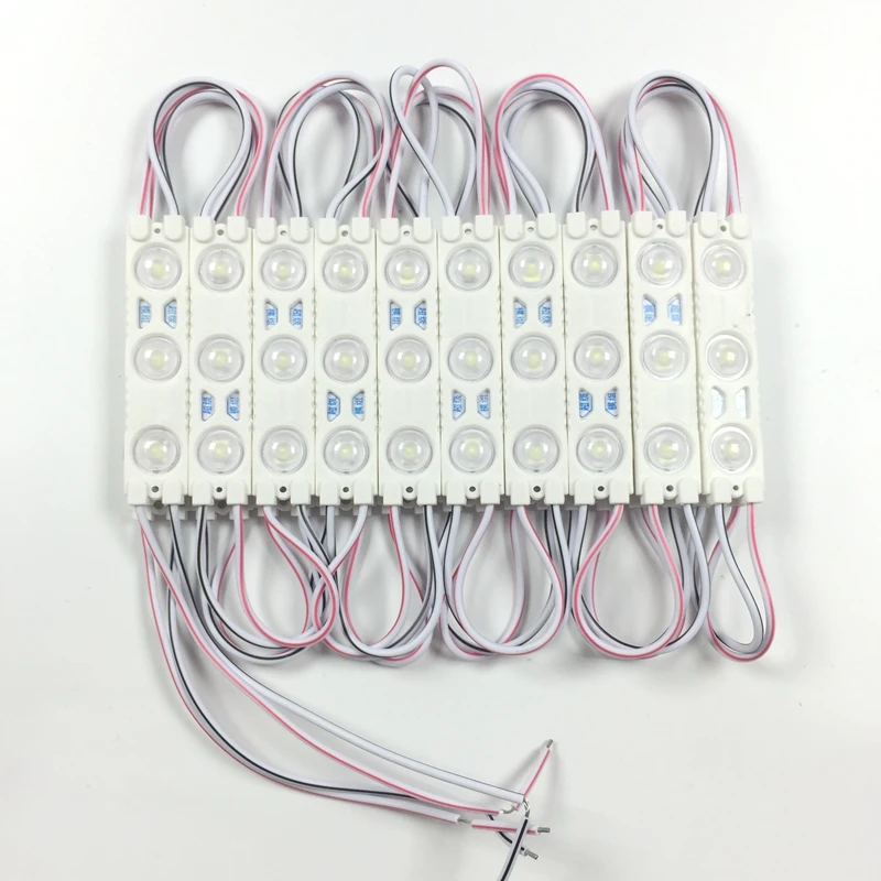 1000 шт. светодиодный модуль подачи сигнала 2835 1 2 W DC12V Водонепроницаемый холодный