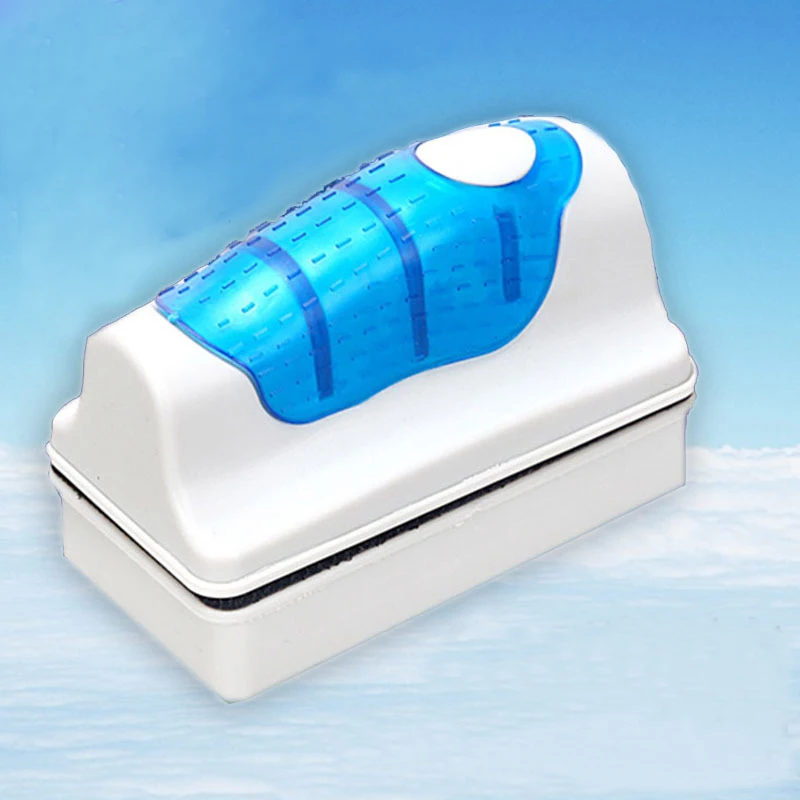 

Aquarium Magnetic Brush Glass Fish Tank Scraper Cleaner Cleaning Brushes Tool Aquarium Window Cleaning Magnets Brush Cleaner