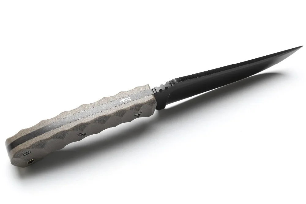 Тактический нож DICORIA DC53 с лезвием G10 фиксированным KYDEX ножи для кемпинга охоты