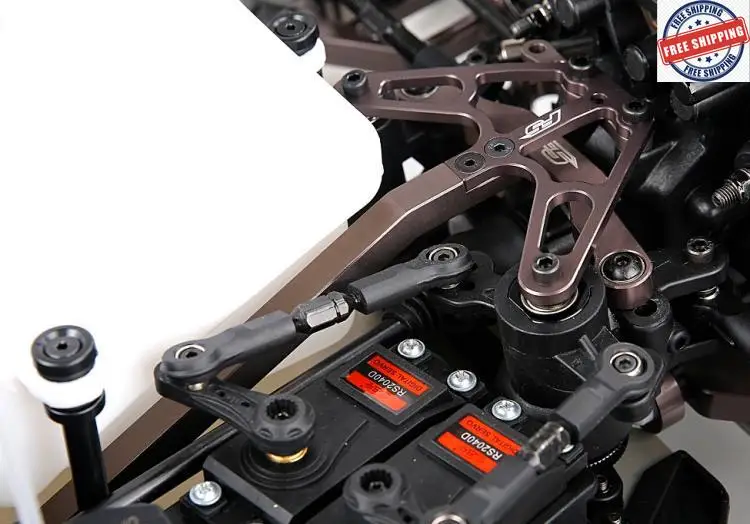 Передняя опорная панель шасси с ЧПУ из сплава для ROFUN Rovan F5 MCD rr5 1/5 на дороге