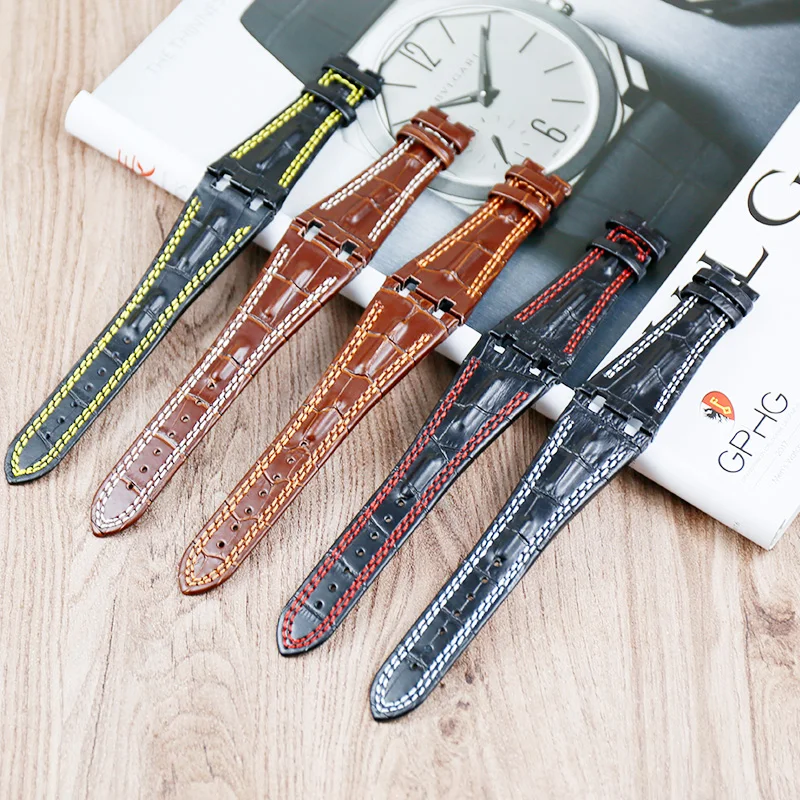 

Mechanical watch accessories 28MM leather strap FOR AP ROYAL OAK OFFSHORE waterproof business casual men's watch belt series