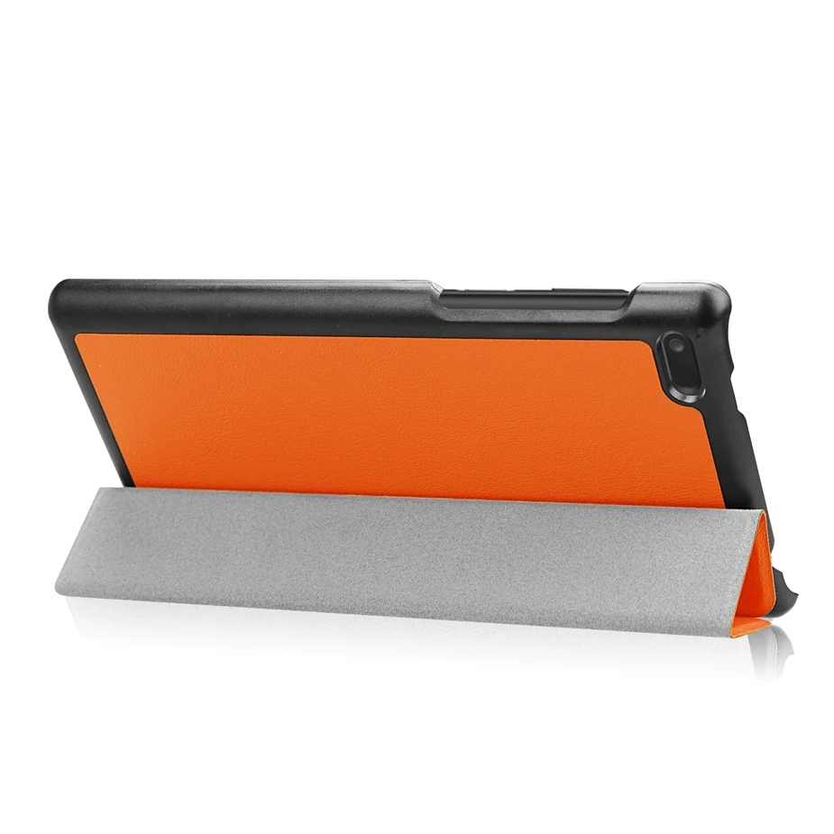 Чехол из ПУ для lenovo Tab4 Tab 4 7 дюймов TB-7504 TB-7504F для lenovo Tab 7 TB-7504X() Smart Cover