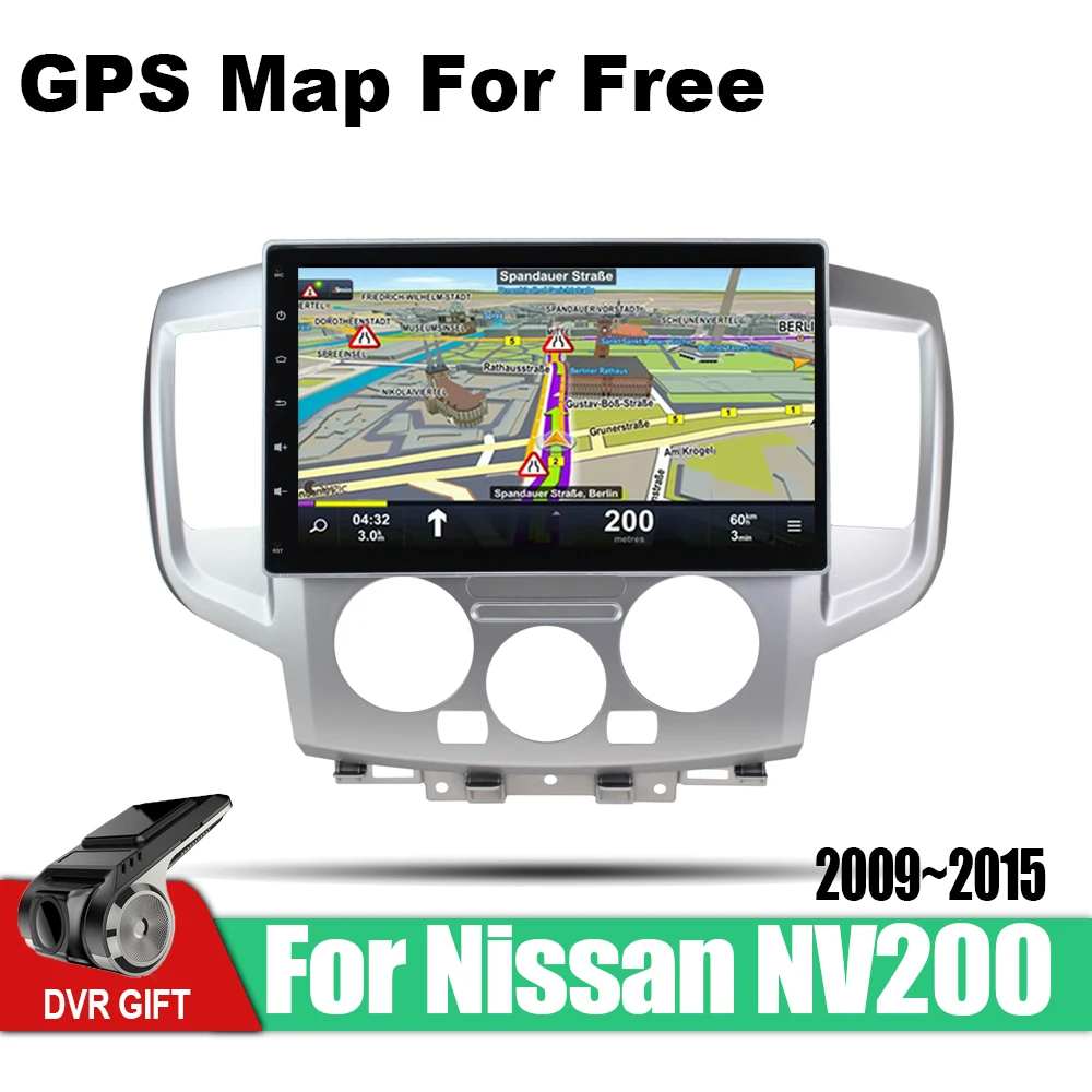 Автомобильный мультимедийный плеер ZaiXi Android GPS для Nissan NV200 2009 ~ 2015 автомобильная