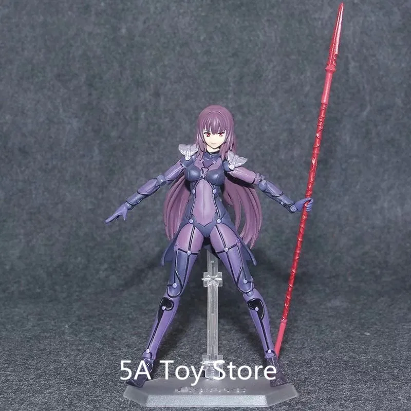 Аниме Fate Grand Order Scathach Figma 381 Lancer ПВХ экшн фигурки коллекционные модели игрушки