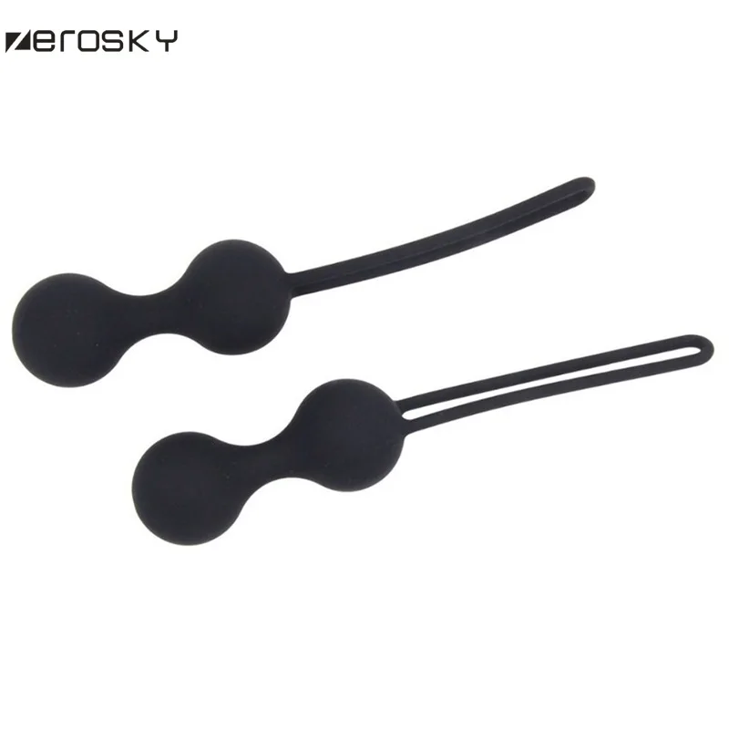 Вагинальные шарики Zerosky тренажер для тренировки мышц влагалища вибрирующий |