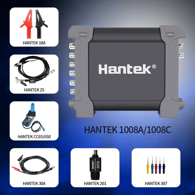 Аксессуары hantek для осциллографа 1008C 6022be Пассивный осциллограф HT201 20:1