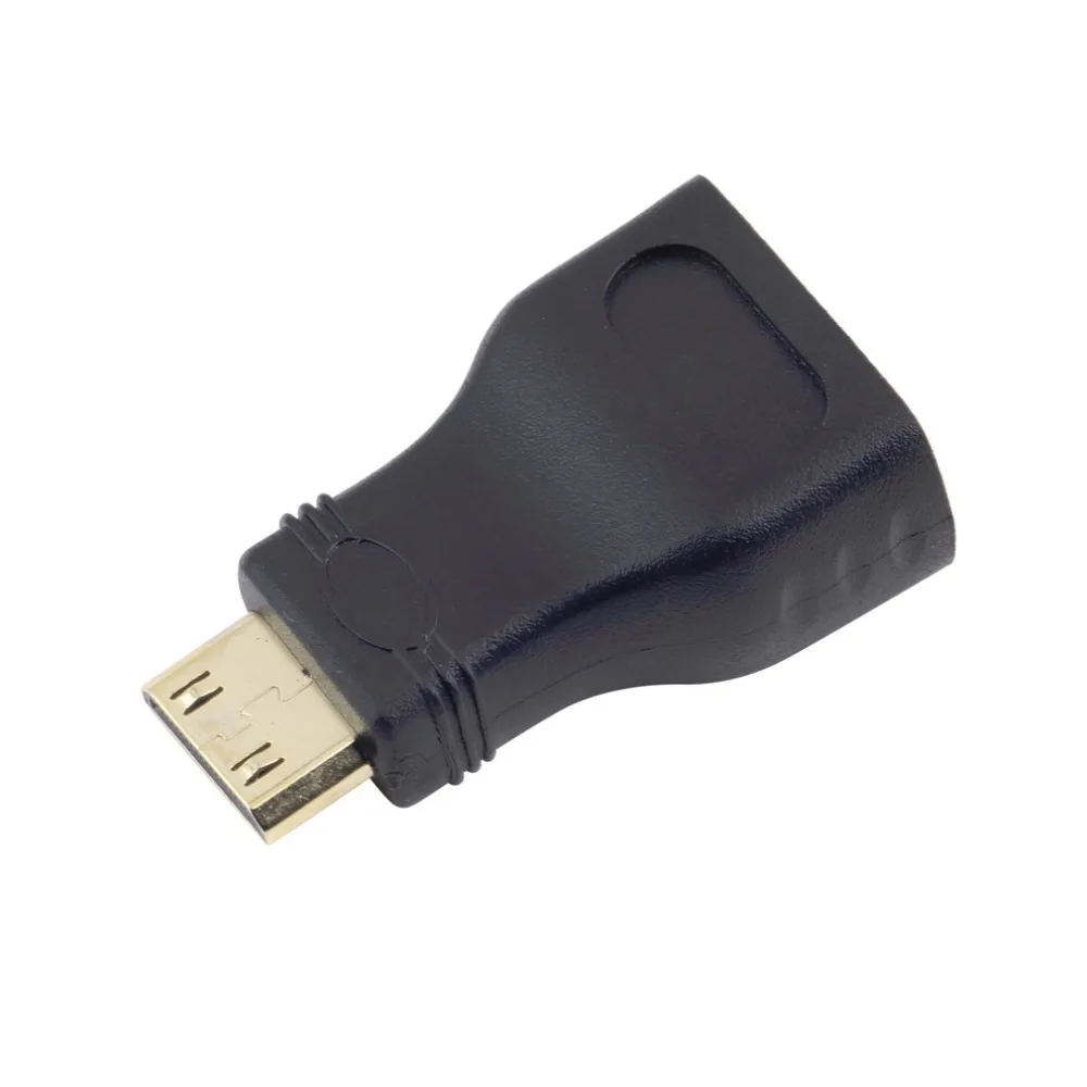 1 шт. оптовая продажа видео сигнала HDMI папа к Мини Женский адаптер конвертер HDTV