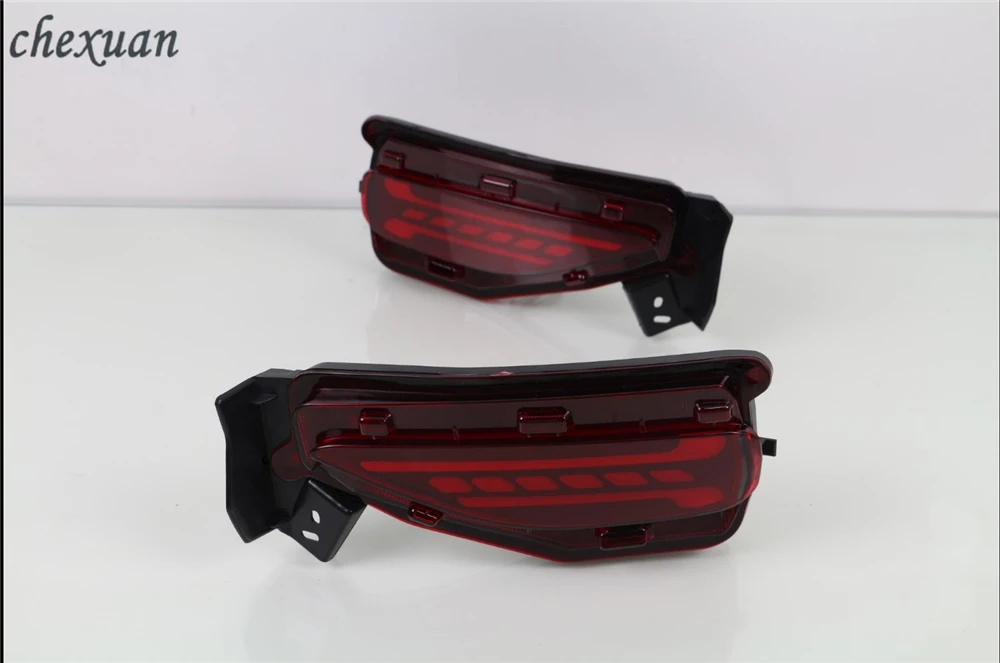 2 шт. светодиодный задний бампер светильник противотуманный фонарь стоп сигнал