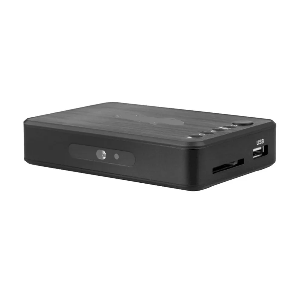 Мини медиа Full HD мультимедийный плеер Autoplay 1080 P USB внешний HDD SD U диск RMVB AVI MKV