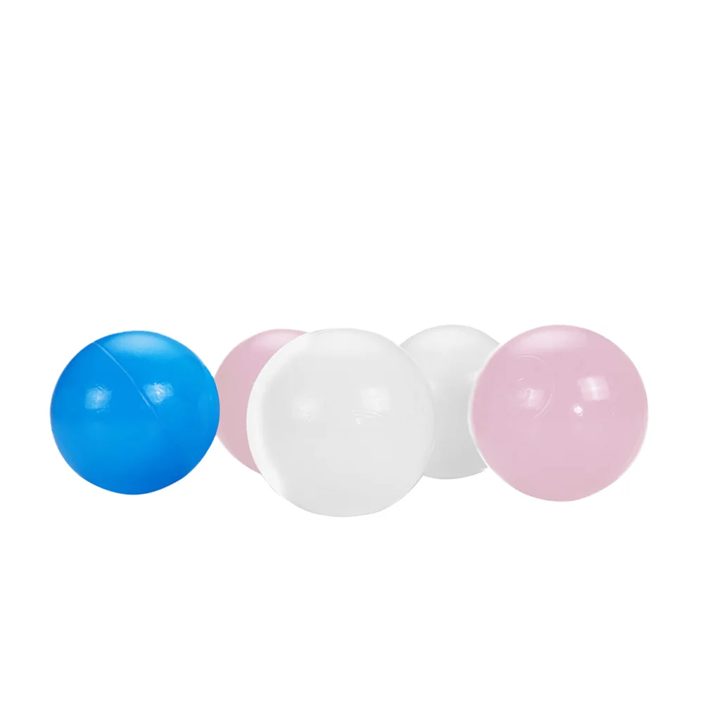 50pcs Ball Durable Bath Toys 7cm Ocean Balls White &amp Transparent Blue Pink Kid Pit Plastic For Kids | Игрушки и хобби