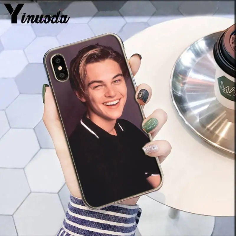 A7 Yinuoda Leonardo Di Caprio young leo чехол для телефона с узором для iPhone 6S 6plus 7plus 8 8Plus X Xs MAX 5 5S XR 11 11pro 11promax - Цвет: A7
