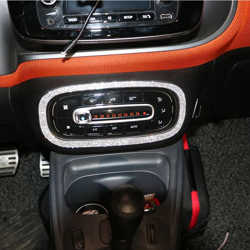 3D персонализированные наклейки для вспышки воздуха Mercedes Новые смарт 453 Fortwo Forfour