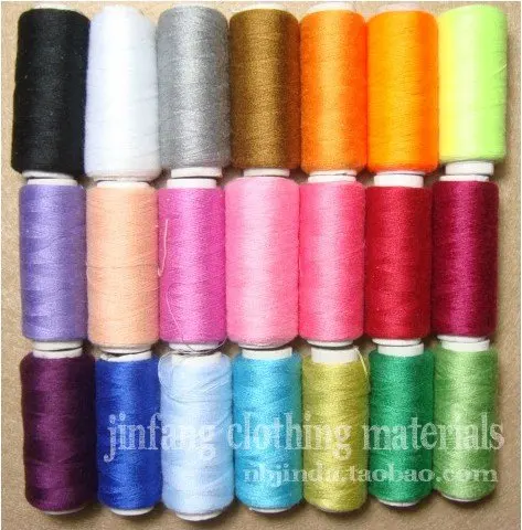 Швейная нить полиэфирная для швейной машины минимальный заказ 1 партия 21