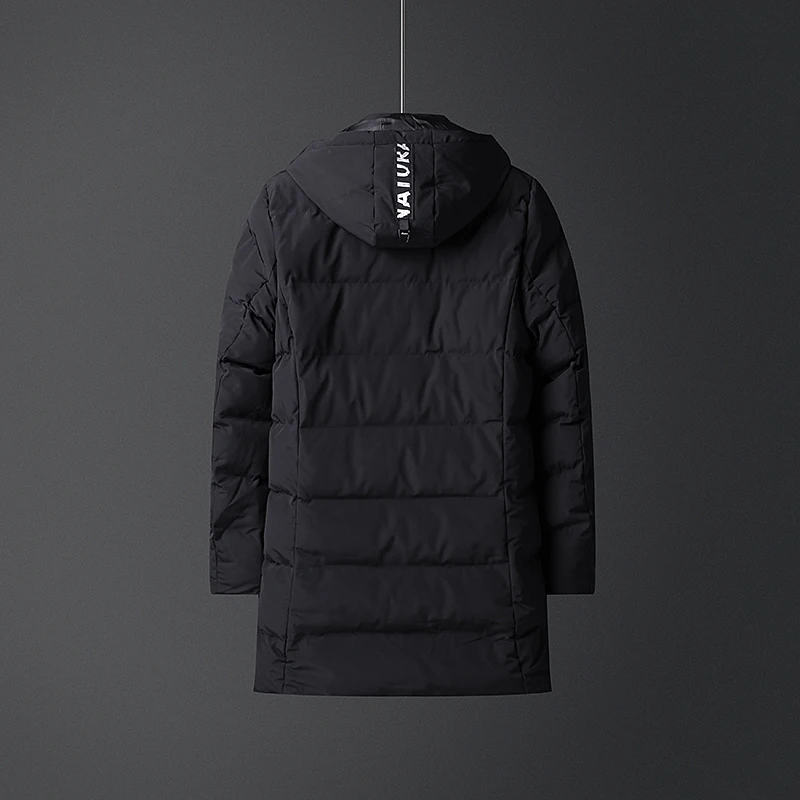 Зимняя мужская куртка Толстая теплая хлопковая парка пальто мужские