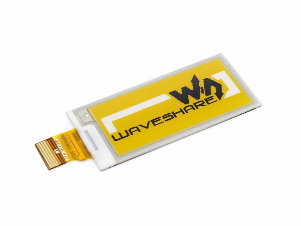 Waveshare 2 13 дюймов электронные чернила сырой дисплей панель без PCB желтый черный