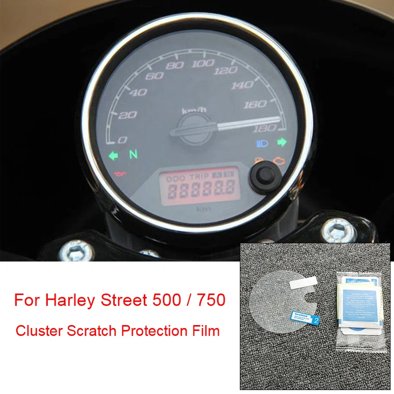 Для Harley Street 500 750 Защита от царапин Спидометр Защитная пленка для экрана