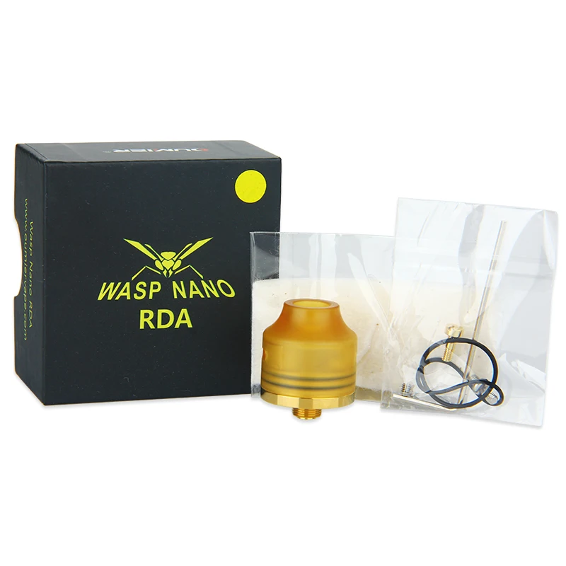 Оригинальный большой бак OUMIER WASP NANO RDA Восстановленный 22 мм с регулируемым нижним