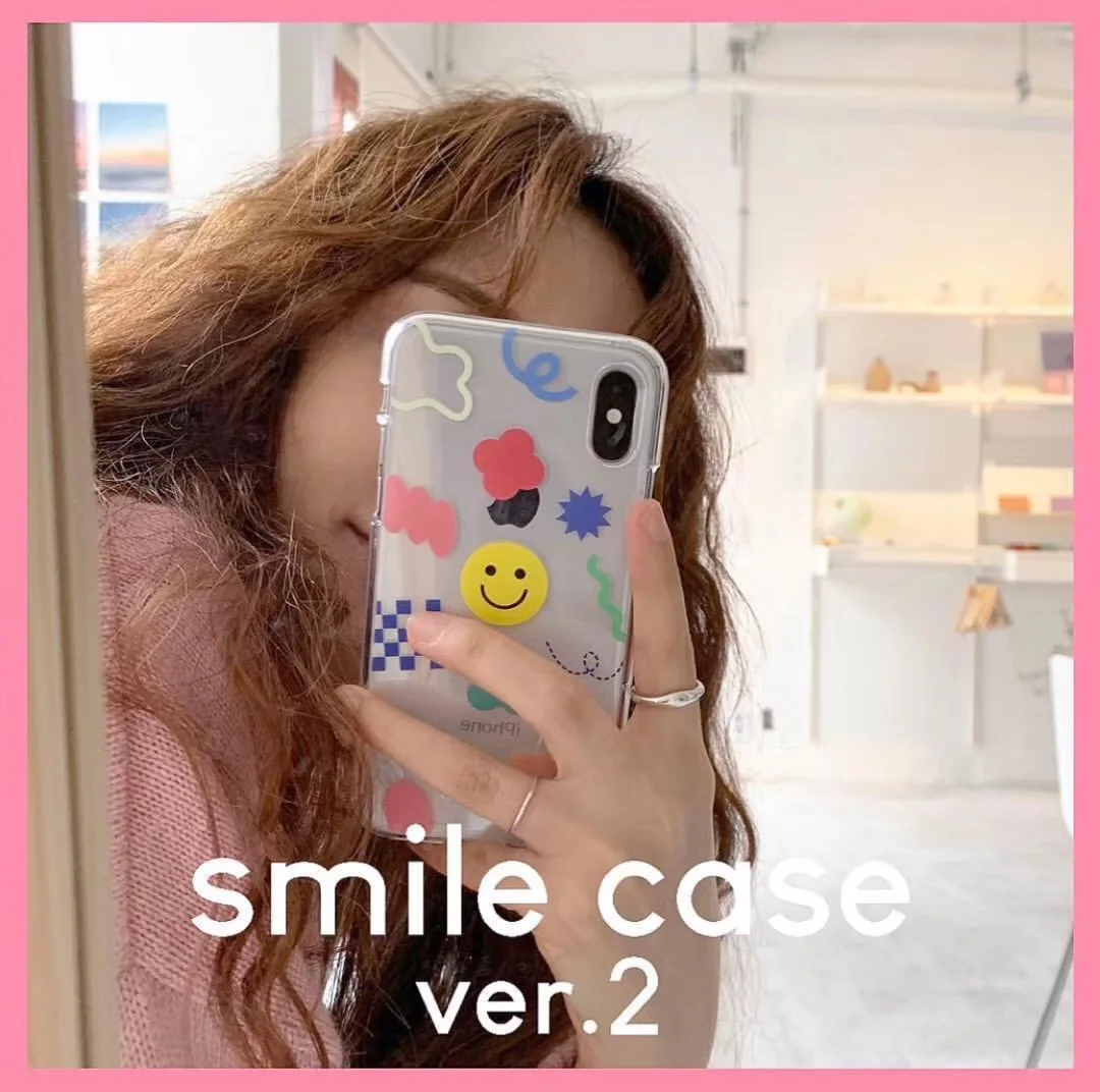 INS Корея супер огонь простой смайлик чехол для телефона iphone Xs max Xr X 6 6s 7 8 plus цветной