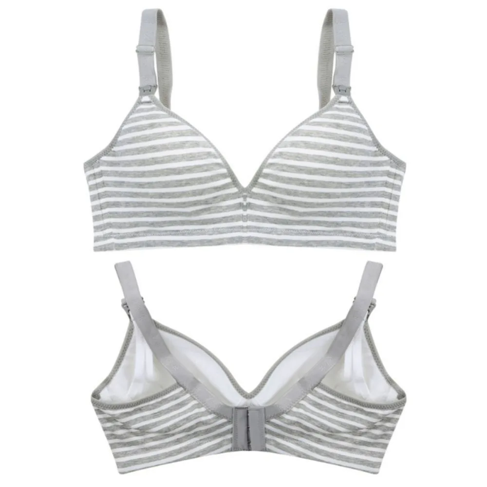 Бюстгальтер для кормящих женщин хлопковый бюстгальтер кормления без косточек