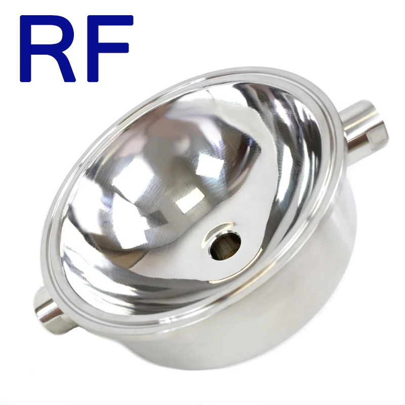 RF " x 1,5" Tri Clamp чаша редуктор, полусфера редуктор SS304 санитарно нержавеющая сталь BHO Закрытая петля экстрактор запчасти