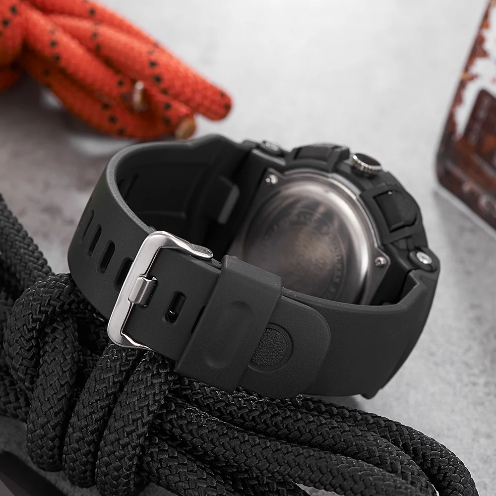 2017 OHSEN Для мужчин модные Военная Униформа цифровой кварцевые наручные часы