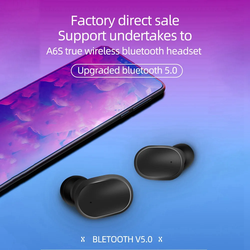 Мини двойной Беспроводной наушники 5 0 Bluetooth спортивные игры громкой связи
