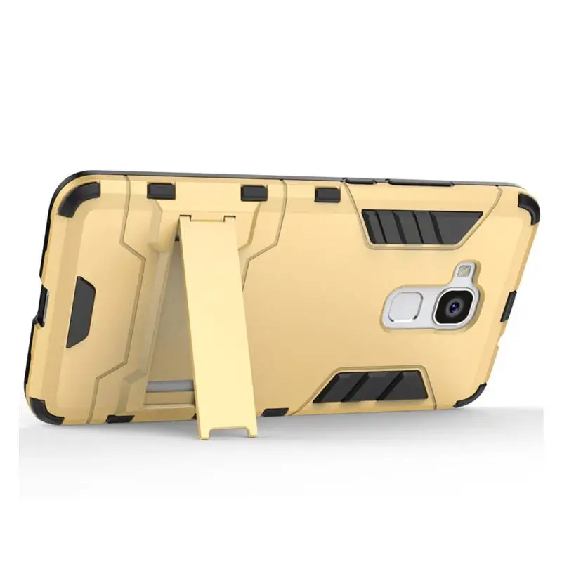 Hybrid Armor Rugged Rubber Kickstand Case Cover for Huawei Honor 5C / 7 lite GT3 Gr5 MINI |