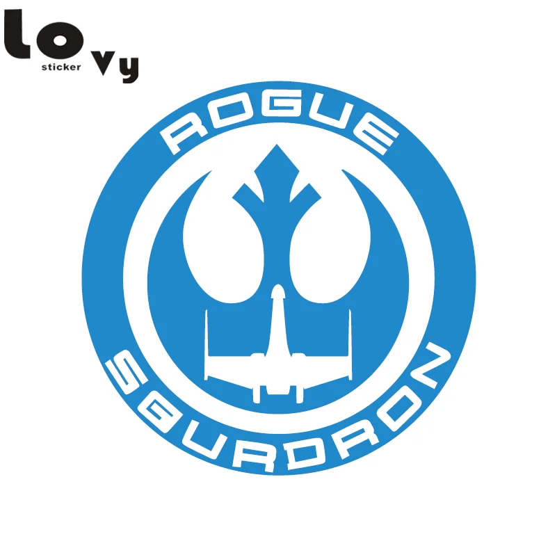 Классическая Виниловая наклейка для автомобиля Звездные войны Rouge Squadron|vinyl car