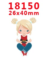 PR-18150 Наборы для творчества Герой мультфильма с плоской задней частью Плоские наклейки 30 штук. PR-18049-18849 - Цвет: PR-18150