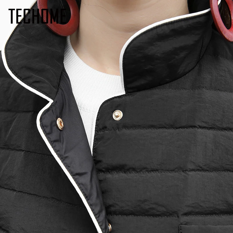 Fashion New Design Winter Ladies Ultra Light 90% Duck Down Jackets Women Polka Parkas Long Warm Casual Coat Jacket|jacket designer|jacket downjacket