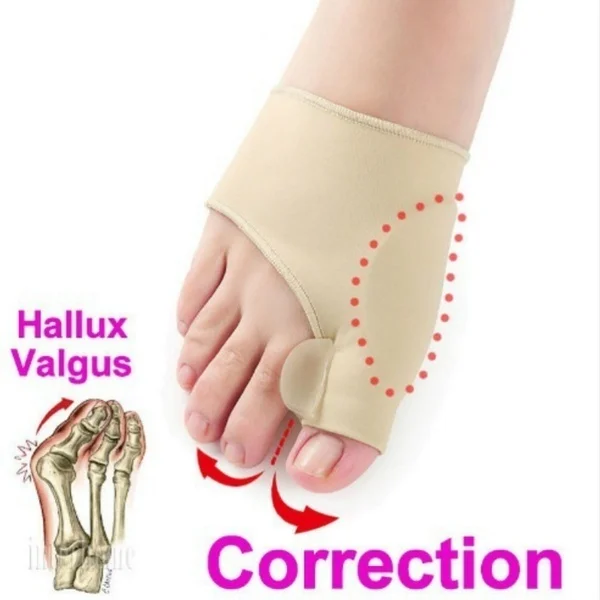 

Silicone hallux valgus orthodontic day and night orthopedics with big toe bone toe separator