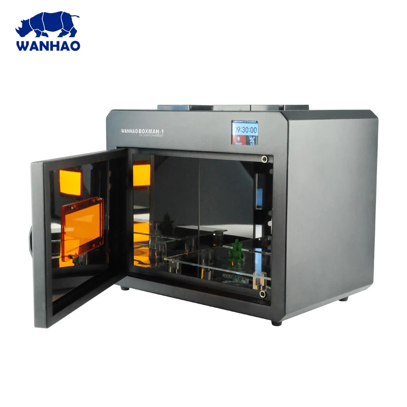 2018 WANHAO новейшая Эффективная УФ отверждающая коробка для вашей модели 3D принтера