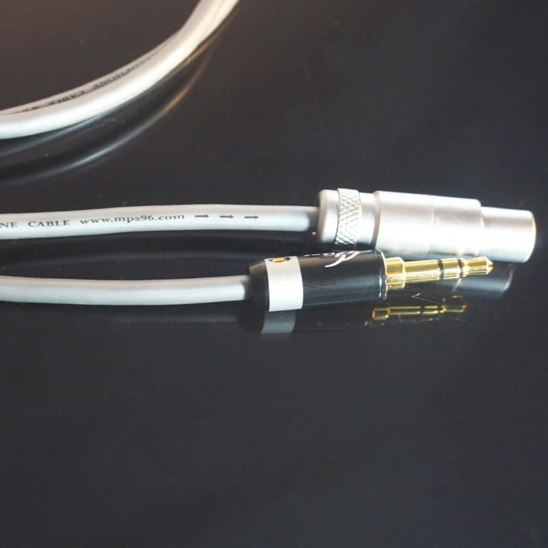 Аудиокабель Hi Fi MPS 99.9997% OCC + 24K с позолоченным штекером 3 5 мм xlr K702 K271s K240s K712 Q701 кабель