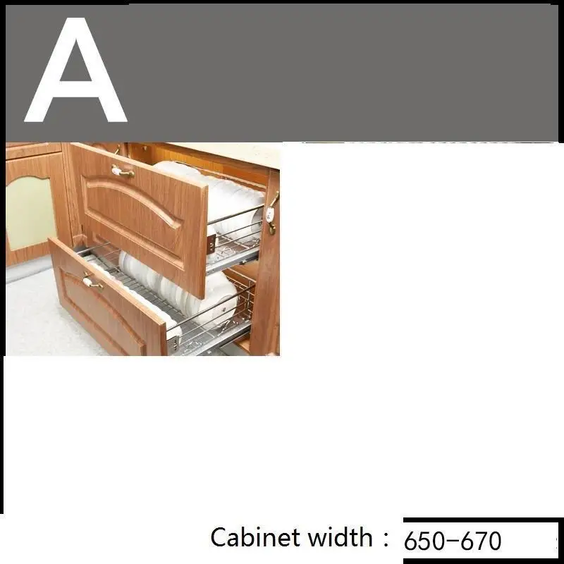 Number 10 Столовый шкаф Keuken Almacenaje Armario Platos Cucina Pantries из нержавеющей стали, органайзер Cocina Cozinha, корзина для кухонного шкафа - Цвет: Number 10