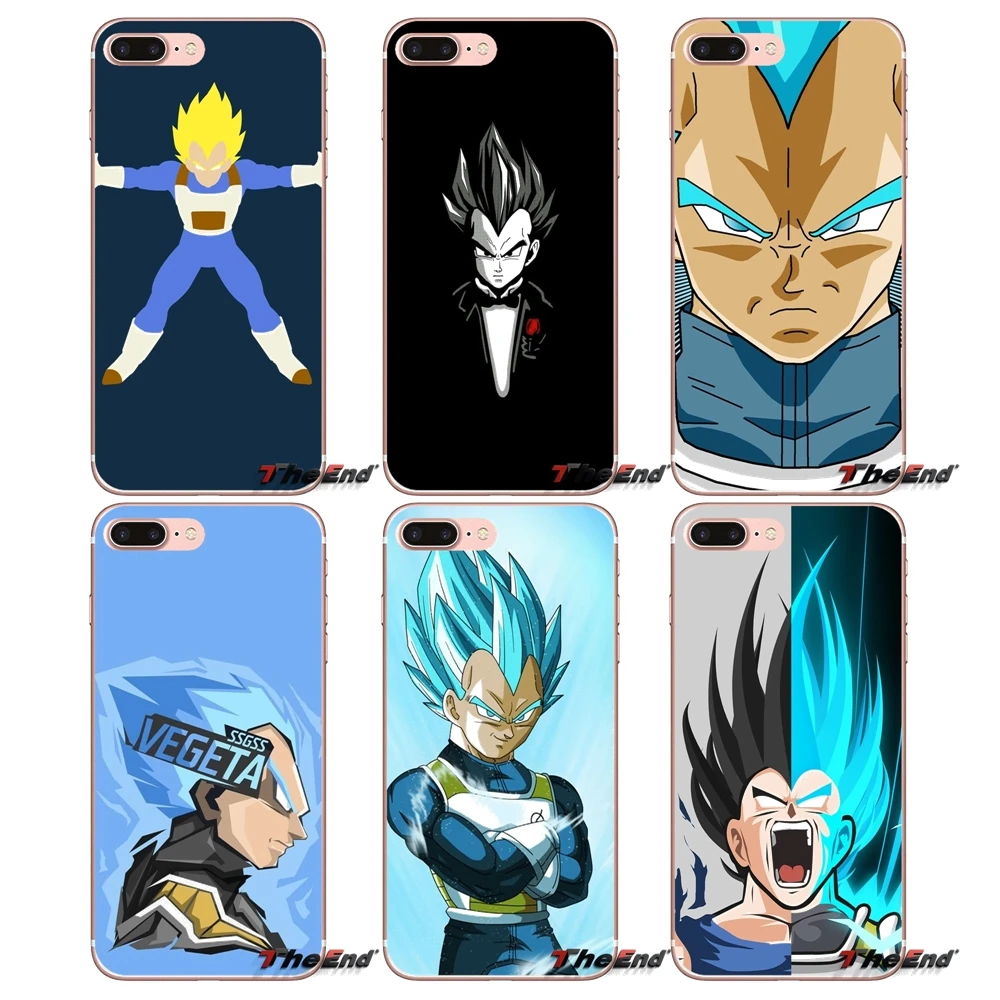 Для Apple iPhone X 4 4S 5 5S SE 5C 6 6s 7 8 плюс ТПУ прозрачный чехол покрывает Dragon Ball z Супер