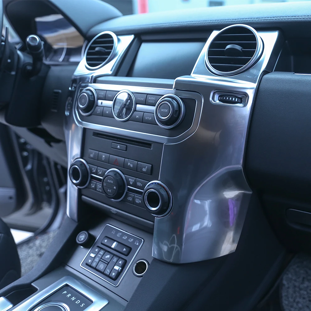 2 шт. для Land Rover Discovery 4 LR4 аксессуары ABS центральная консоль переменного тока