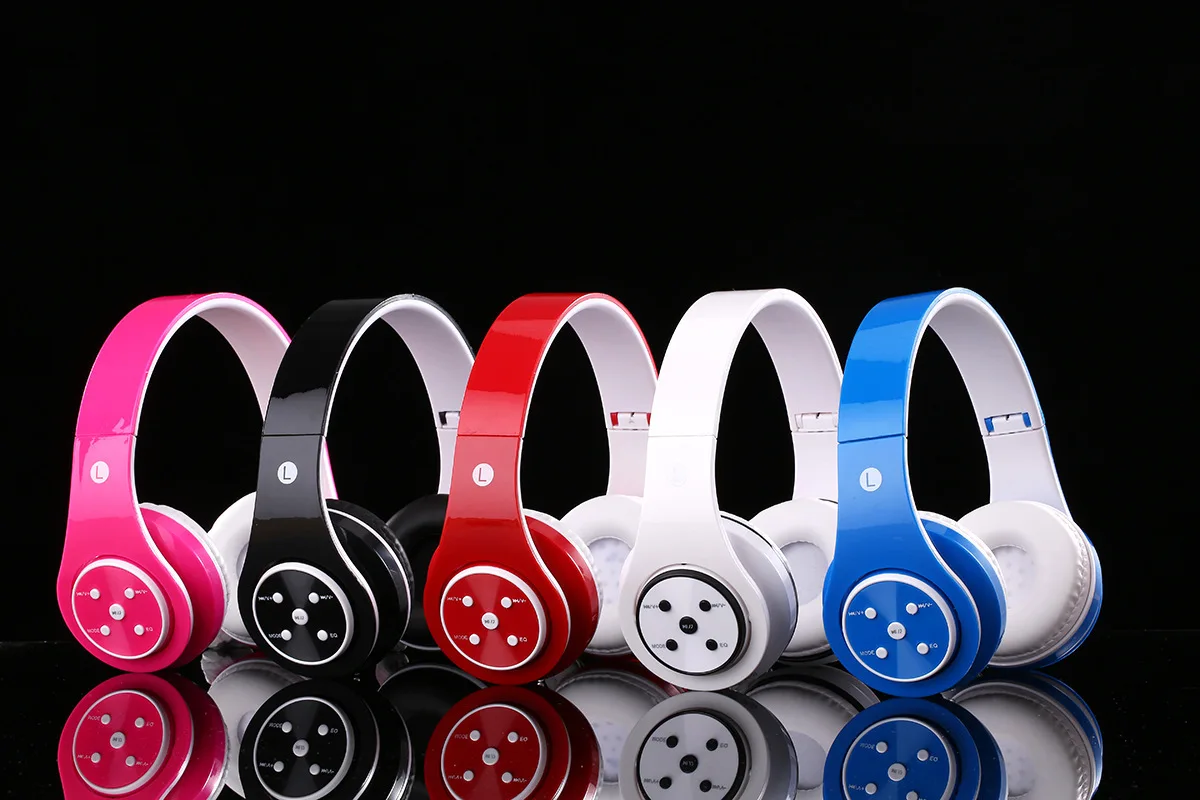 Модные Беспроводной складные наушники Bluetooth 4 0 стерео гарнитура 3 5 мм проводной