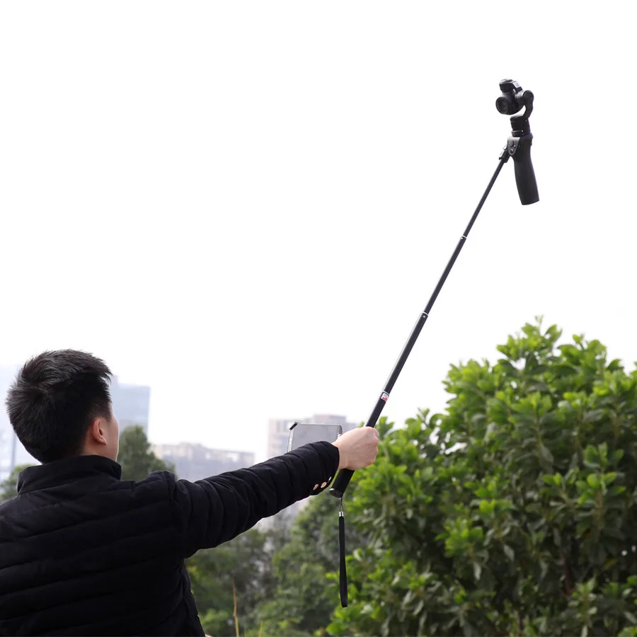 DJI OSMO удлинитель стержень масштабируемый удлинитель/монопод для JI Osmo /+ /OSMO Mobile 4K