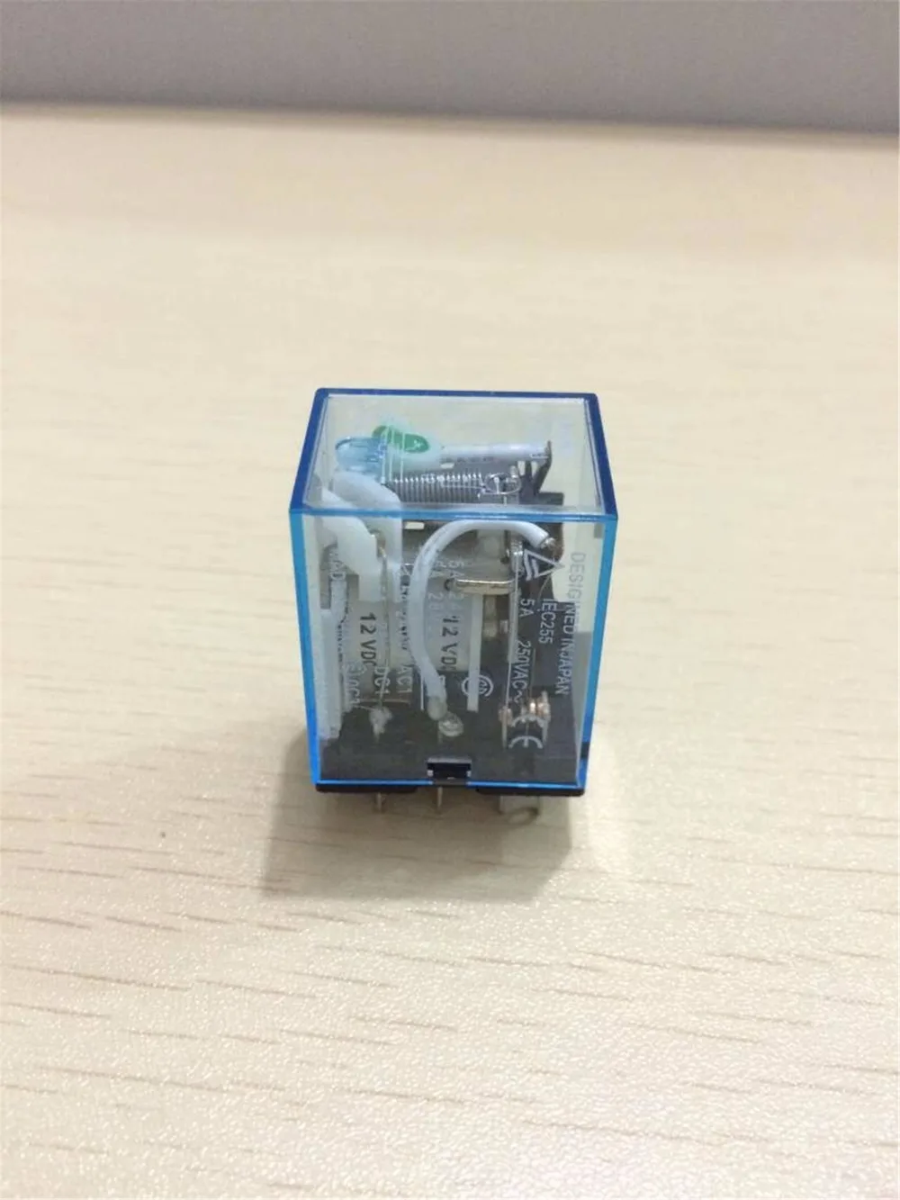 1 шт. мини реле MY2NJ 8 Pin 5A со светодиодным промежуточным 12 В постоянного тока 24 110