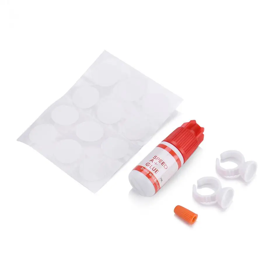 1 Набор Профессиональный Черный глаз клей для ресниц накладных прививка