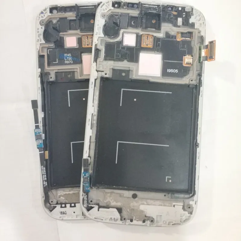 ЖК дисплей KJT Super AMOLED для SAMSUNG Galaxy S4 с рамкой GT i9500 i337 сенсорным экраном и
