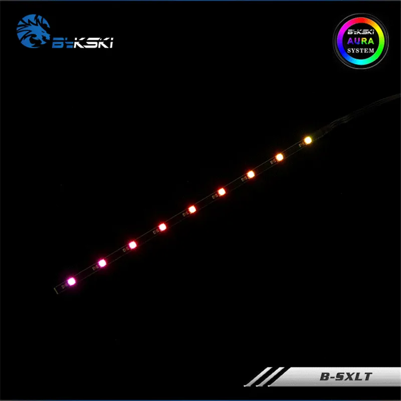 Светодиодная лента Bykski RGB для резервуара воды 5 В или 12 светодиодная подсветка MOBO