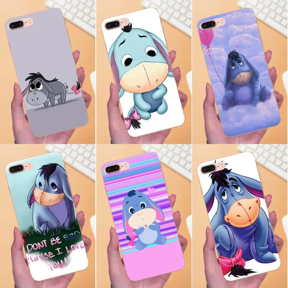 Baby Eeyore Ослик новый принт для Huawei P7 Honor 4C 5A 5C 5X 6 6C 6A 6X 7 7X 8 9 V8 V10 Y3II Y6II G8 Play
