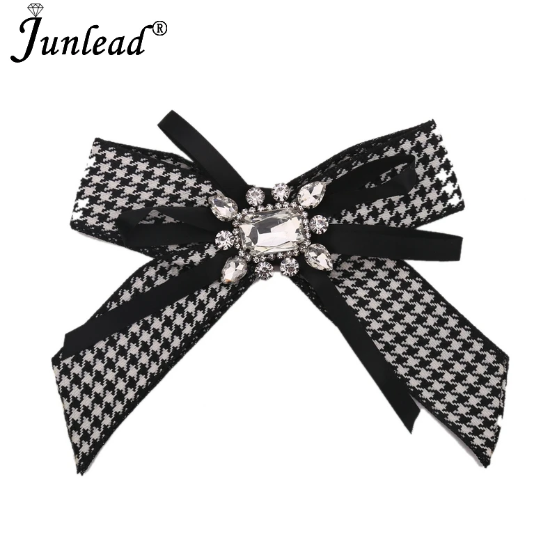 Junlead новинка брезент галстук-бабочка галстук корсаж брошь одежда платье